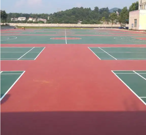 富阳硅PU球场材料 富阳硅PU球场材料