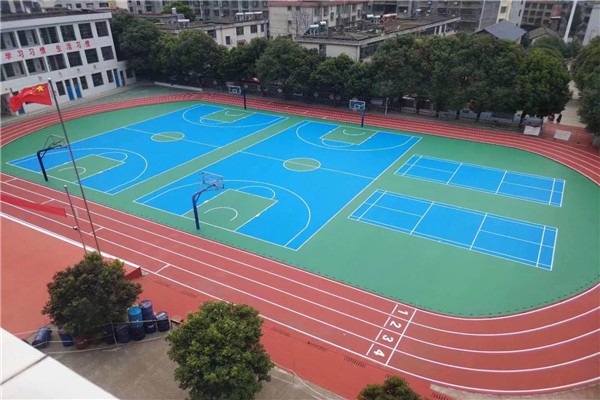 丙烯酸篮球场施工注意事项 丙烯酸篮球场施工注意事项