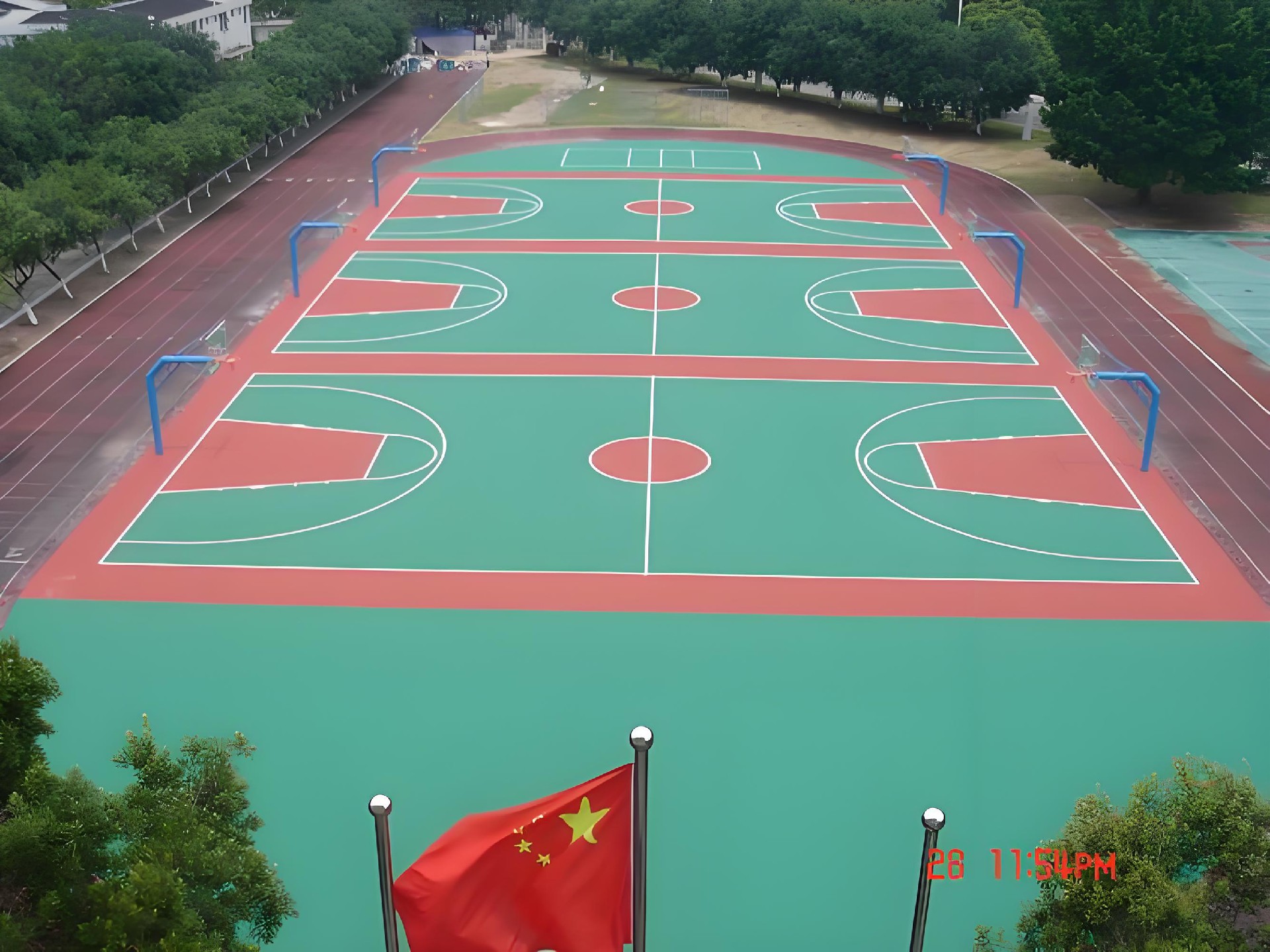硅pu篮球场弹性层 硅pu篮球场弹性层