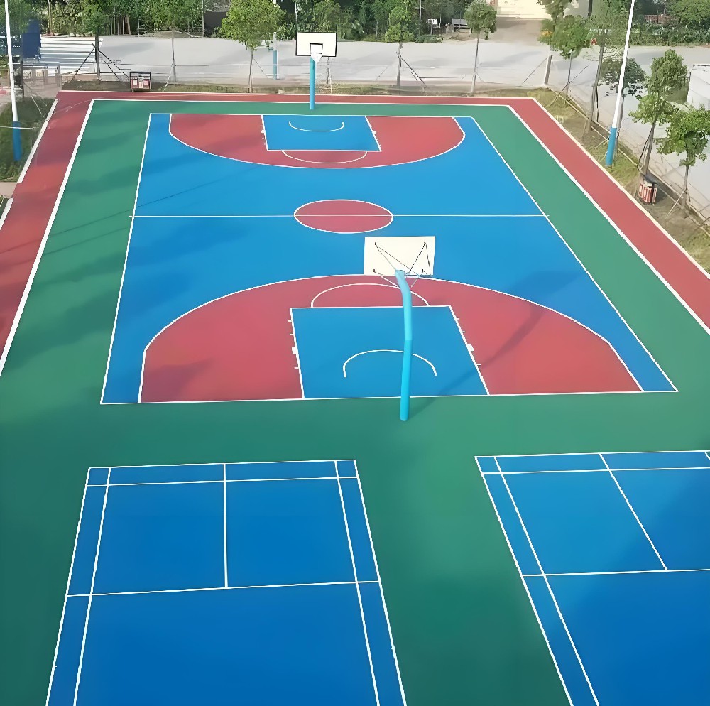 丙烯酸球场施工