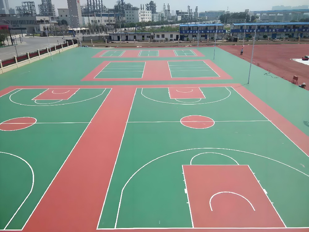 夏季硅pu球场施工影响
