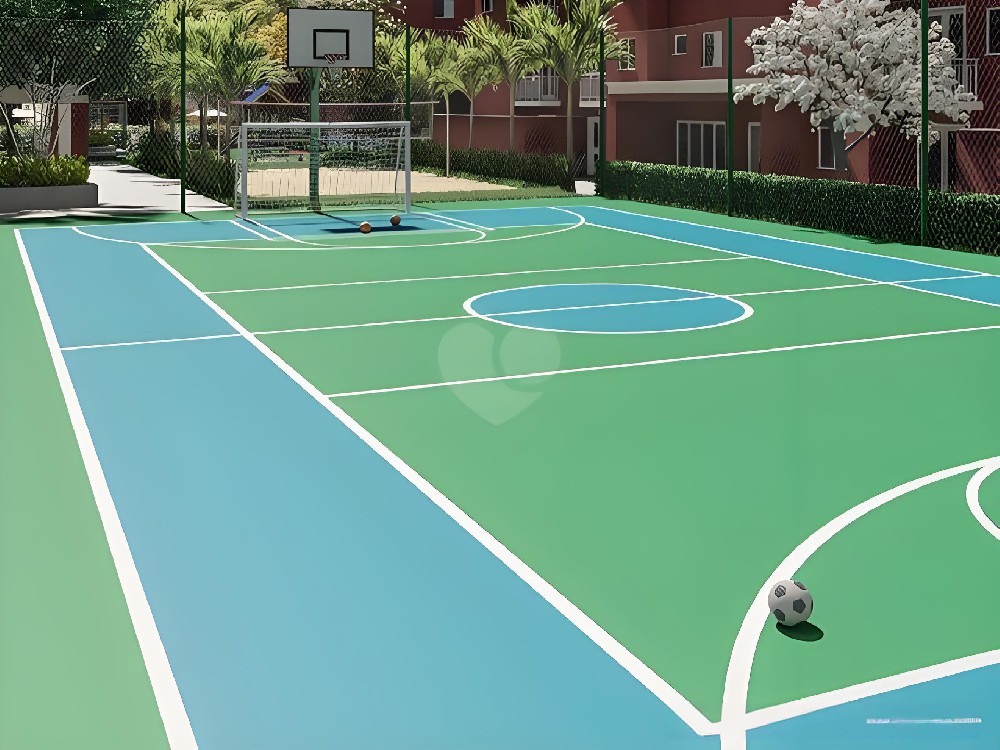 硅PU网球场 硅PU网球场