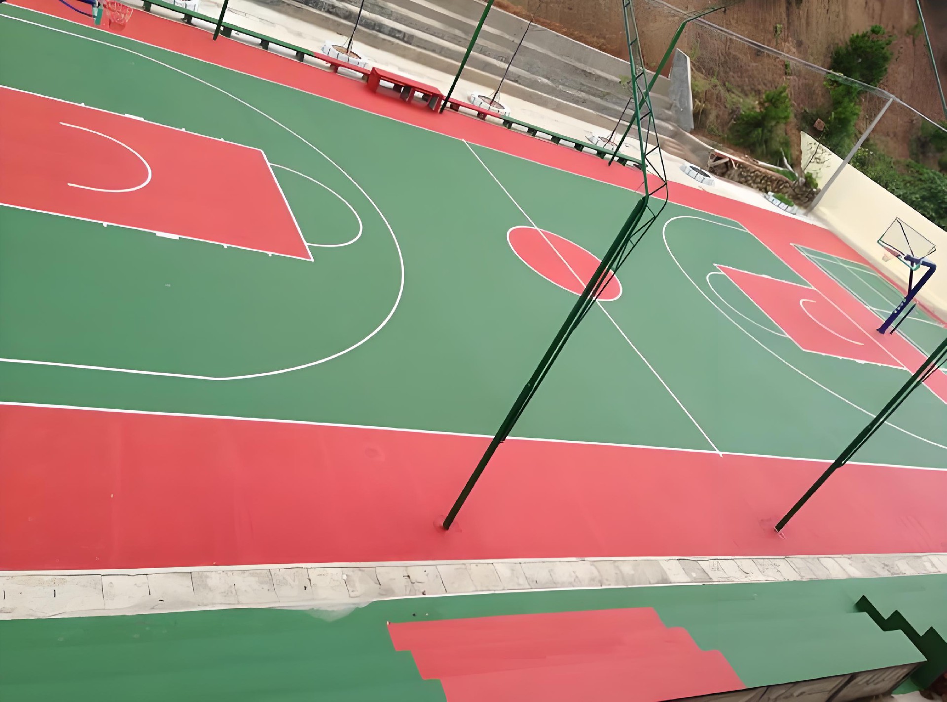 丙烯酸网球场 丙烯酸网球场